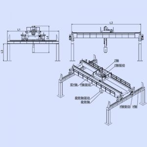 四軸雙梁機械手