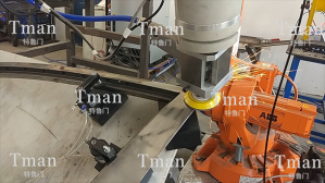 汽車車門焊縫自動打磨工作站