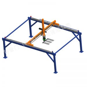 桁架機械手設(shè)計方案之窯車裝卸機械手