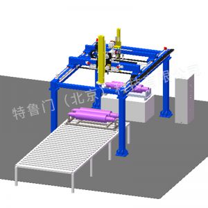 卷料下線搬運桁架機械手 載荷800kg 可定制