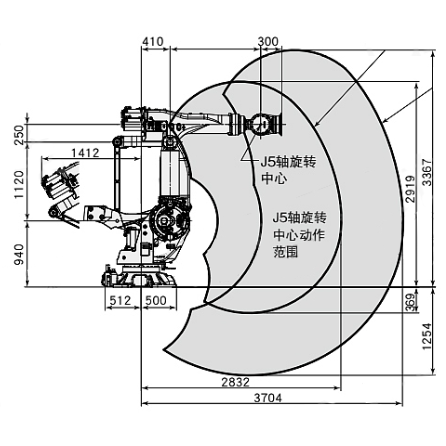 發(fā)那科 M-900iB/400L機器人耐高溫防護服